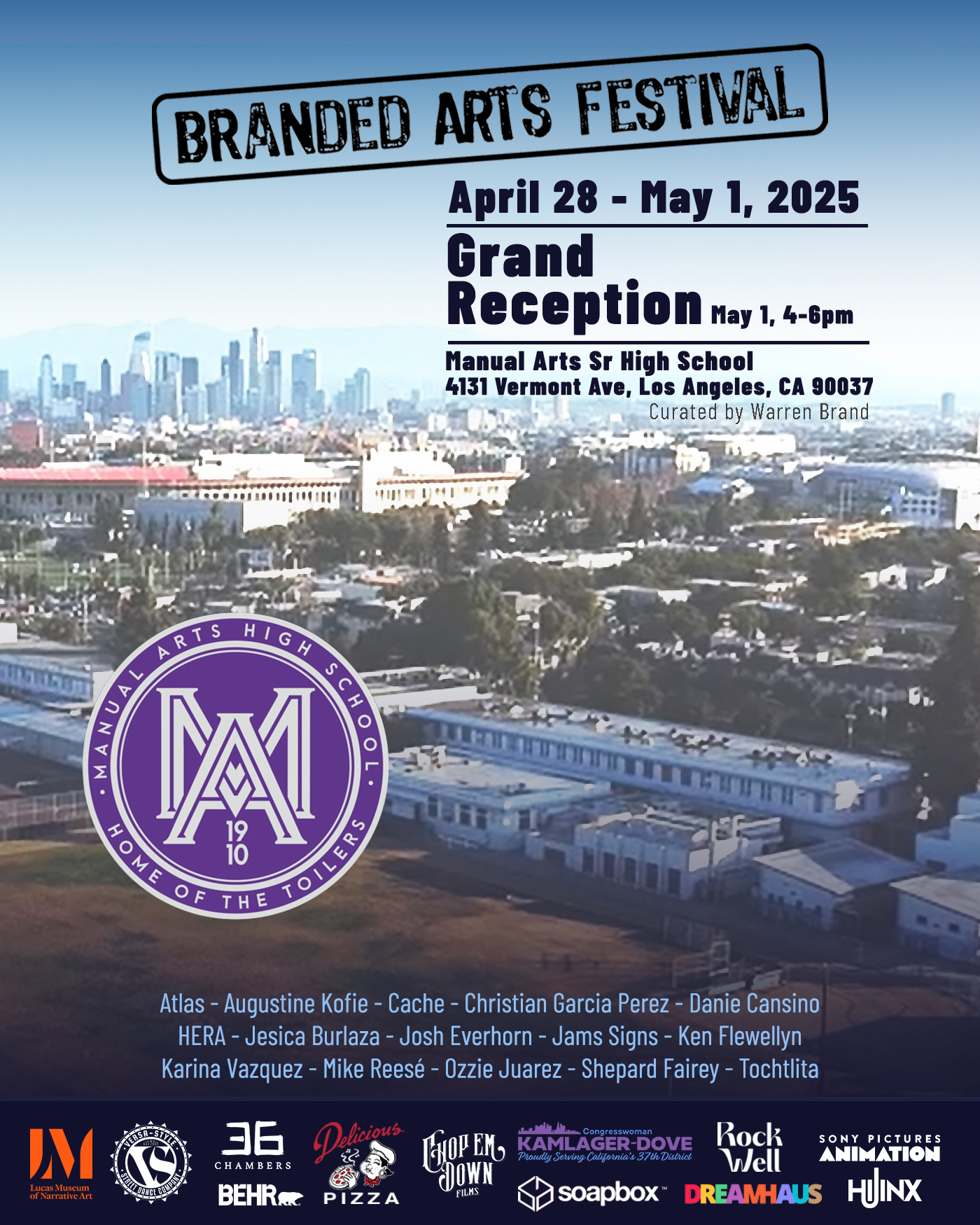Branded Arts Festival — Manual Arts HS